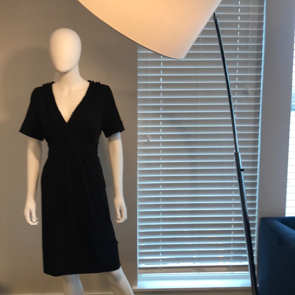 Dress Black.  Max and Cleo.  Rayon.